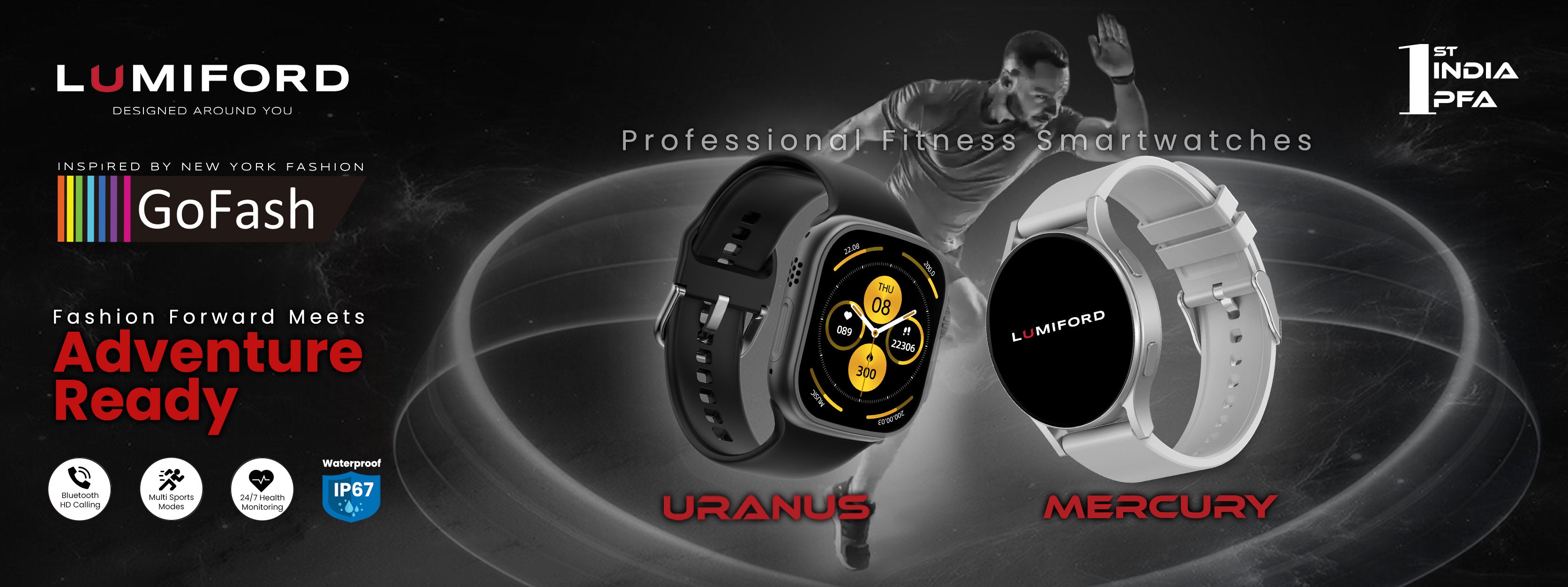 Revolutionizing Fitness Tracking: A Closer Look At Lumiford's Professional Fitness Smartwatches